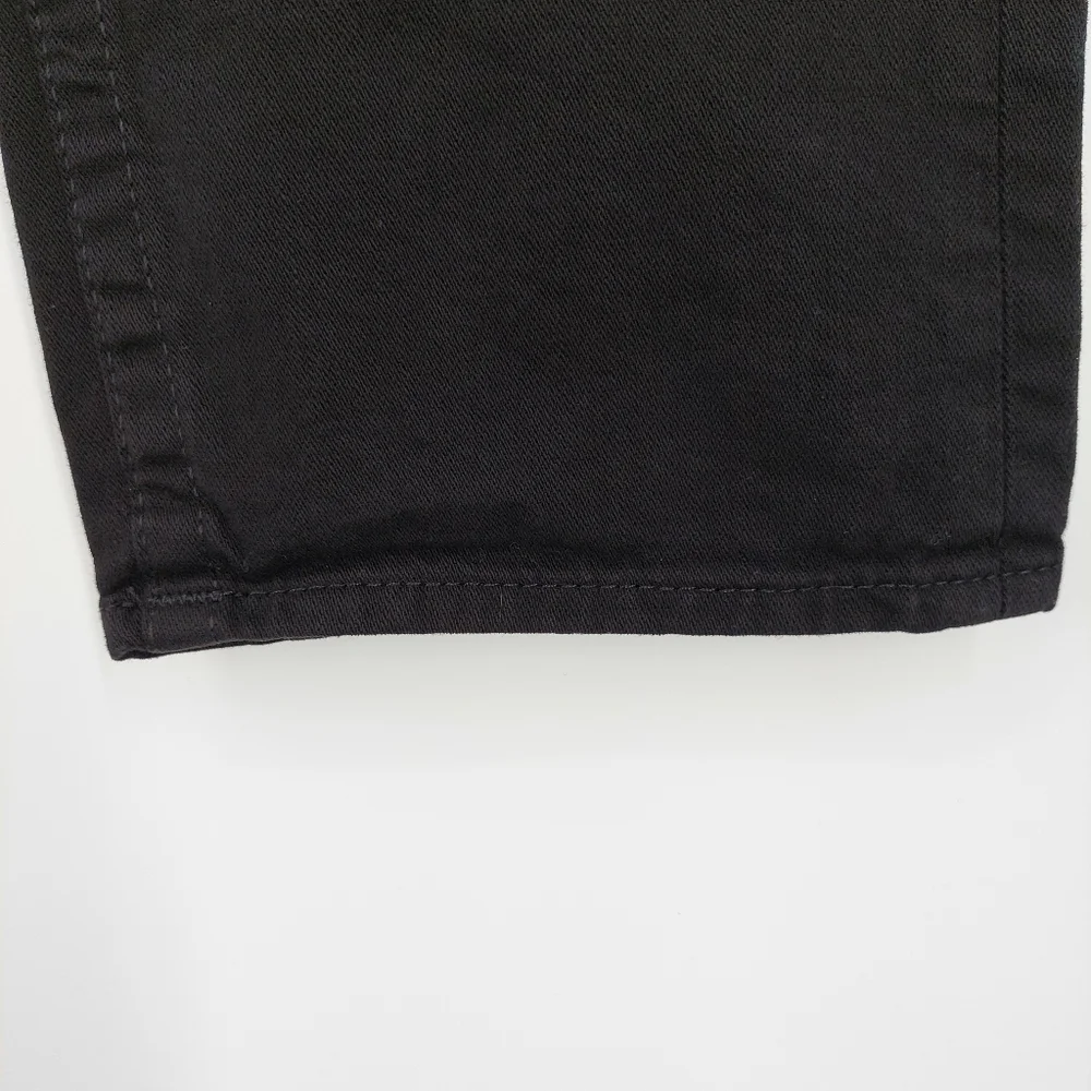 True Religion Black Cotton Skinny Jeans, 38